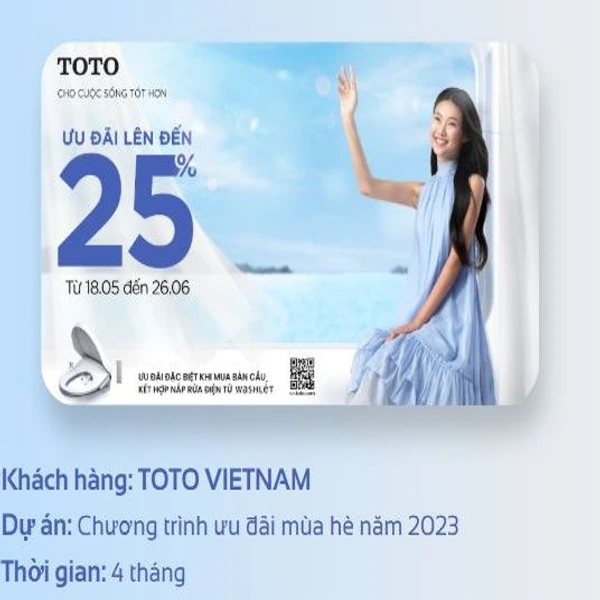 TOTO Vietnam — Chương trình ưu đãi mùa hè 2023