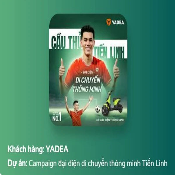 YADEA — Đại diện di chuyển thông minh Tiến Linh